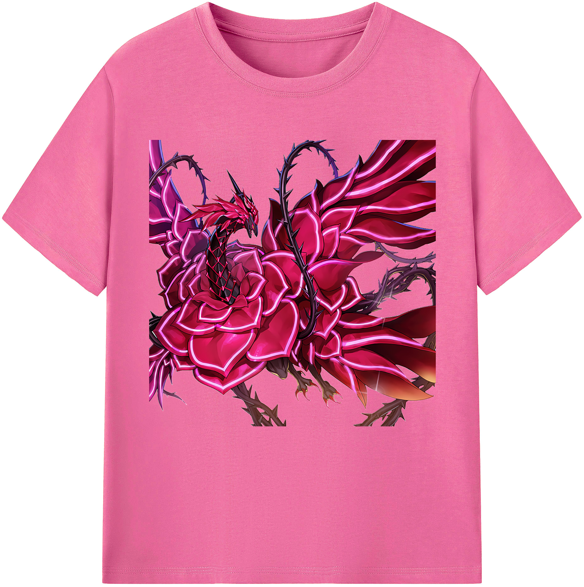 （画像用） 遊☆戯☆王 Yu-Gi-Oh! レディースカジュアルプリントTシャツ（綿100％）